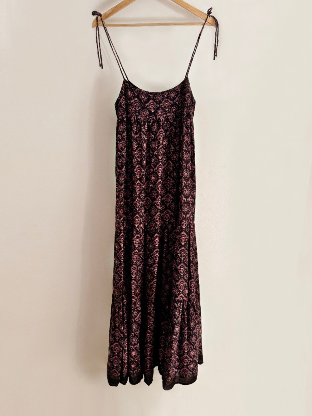 Natalie Martin Melanie Dress Fleur-De-Lis Black Size Small